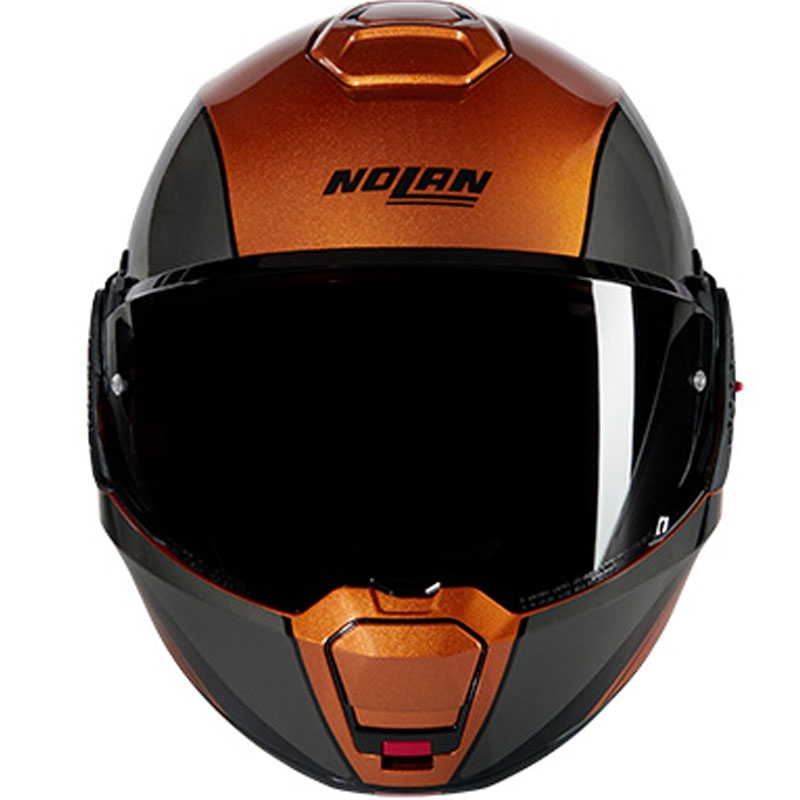 Nolan N120-1 Verniciatura Speciale N-COM 342 hátrahajtható állú motoros bukósisak okker-fekete