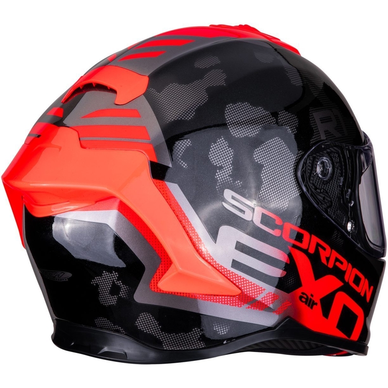 Integrált sisak Scorpion EXO-R1 Air Ogi fekete-piros