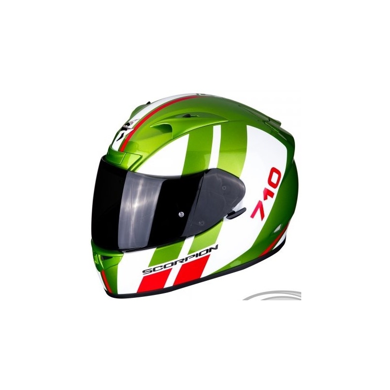 Integrált sisak Scorpion EXO-710 Air GT zöld-fehér-piros