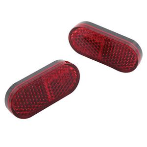Highsider Smart univerzális fényvisszaverő öntapadó fóliával 50x22mm piros