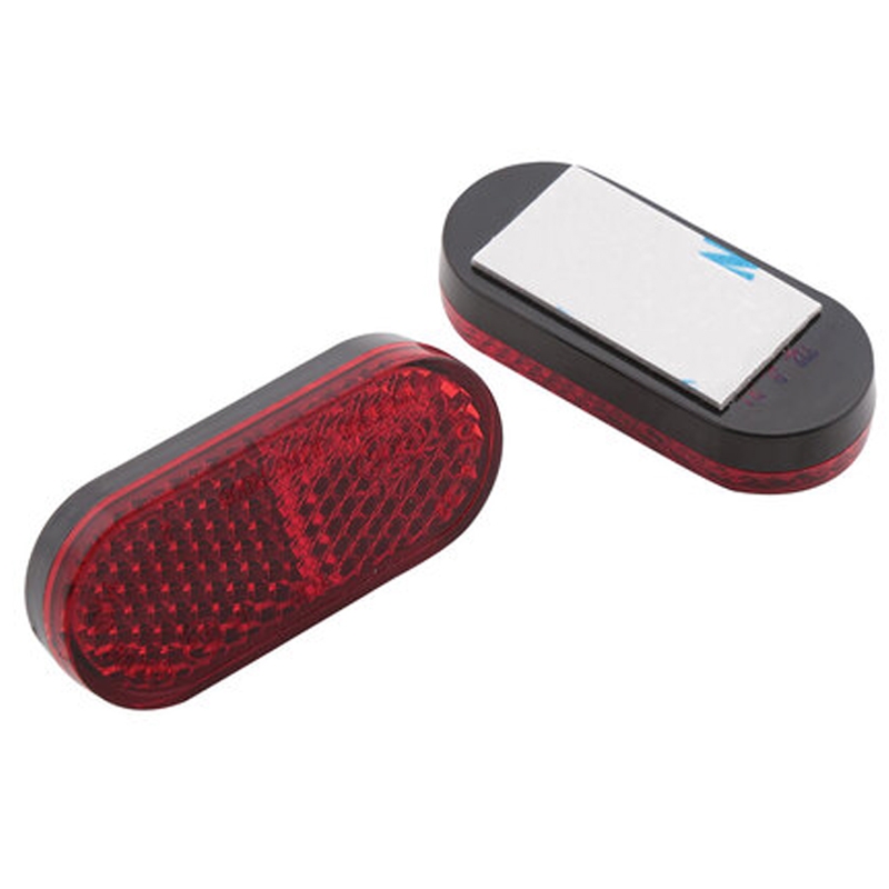 Highsider Smart univerzális fényvisszaverő öntapadó fóliával 50x22mm piros