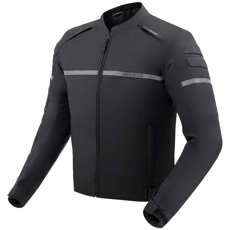 Ozone Rider motoros kabát fekete