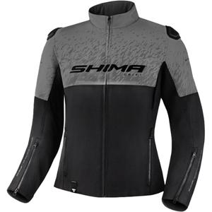 Shima Drift női motoros kabát fekete-szürke