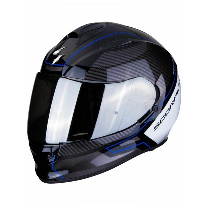 Integrált sisak Scorpion EXO-510 Air Frame fekete-kék-fehér