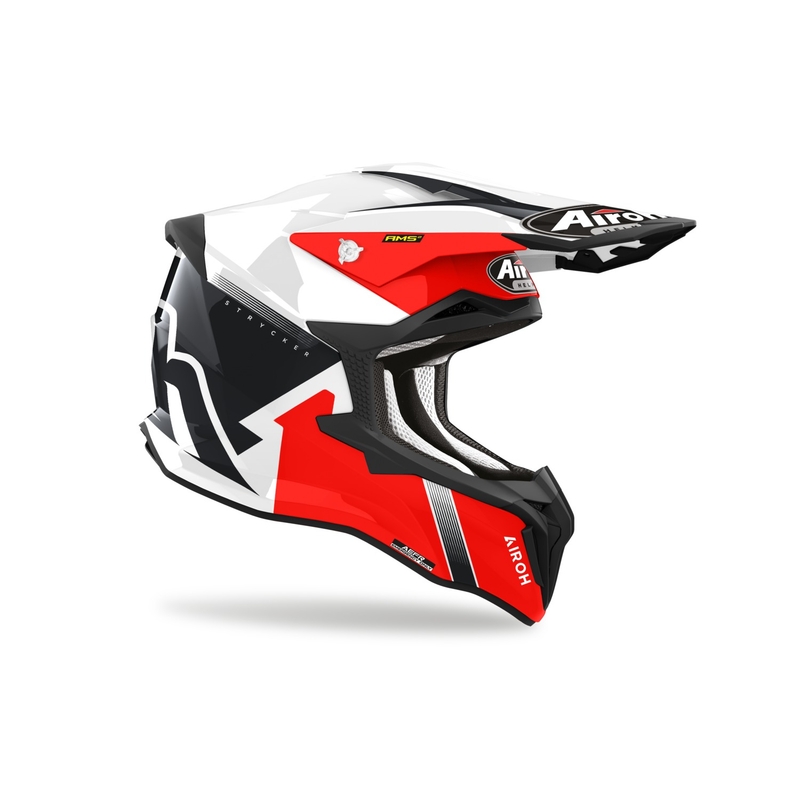Airoh Strycker Blazer motokrossz bukósisak piros  - II. minőség