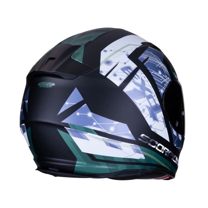 Integrált sisak Scorpion EXO-510 Air Clarus fekete-ezüst