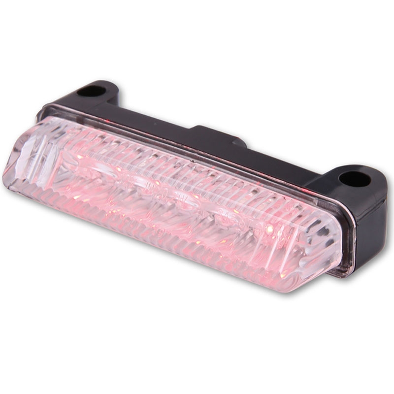 Highsider Smart Mini LED hátsó lámpa motorhoz fekete-átlátszó