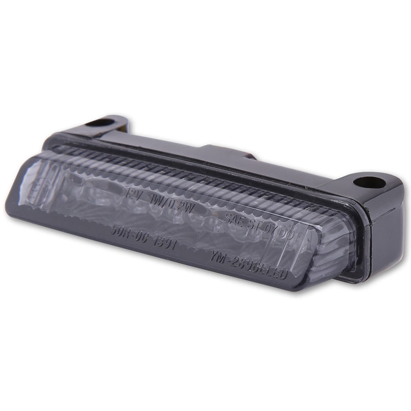 Highsider Smart Mini LED hátsó lámpa motorhoz fekete-füstös