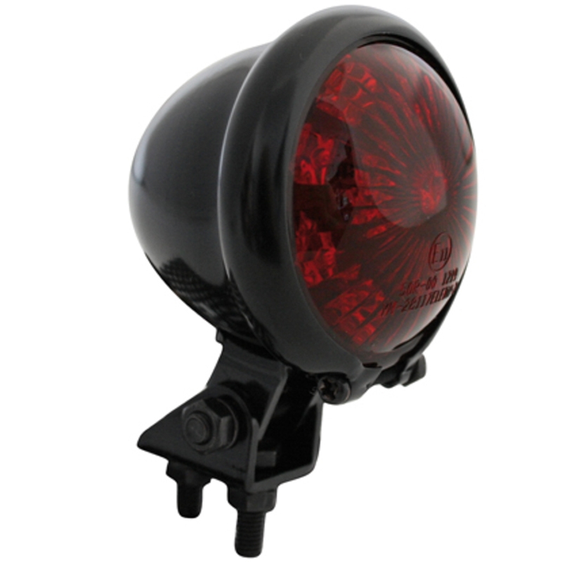 Highsider Smart Bates Style LED hátsó lámpa motorhoz fekete