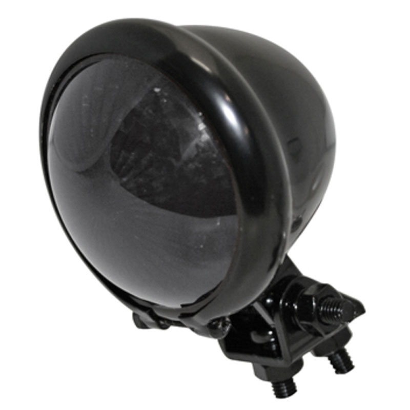 Highsider Smart Bates Style LED hátsó lámpa motorhoz fekete-füstös