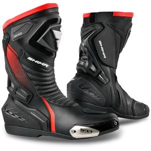 Shima RSX-6  motoros csizma fekete-fluo piros