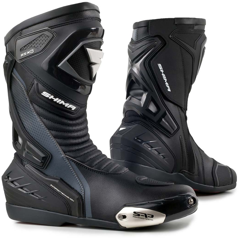 Shima RSX-6  motoros csizma fekete