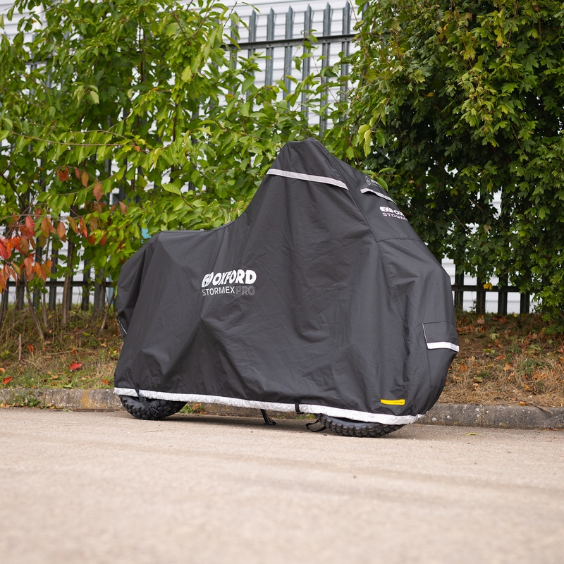 Oxford Stormex Pro motoros ponyva fekete