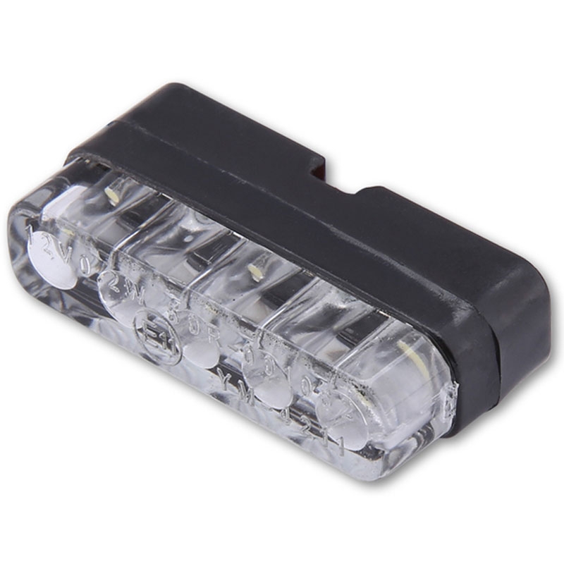 Highsider Smart Mini LED diódák rendszámtábla világítás fekete-átlátszó