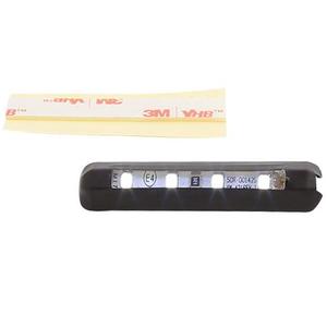 Highsider Smart 4 LED dióda rendszámtábla világítás öntapadós fóliával fekete