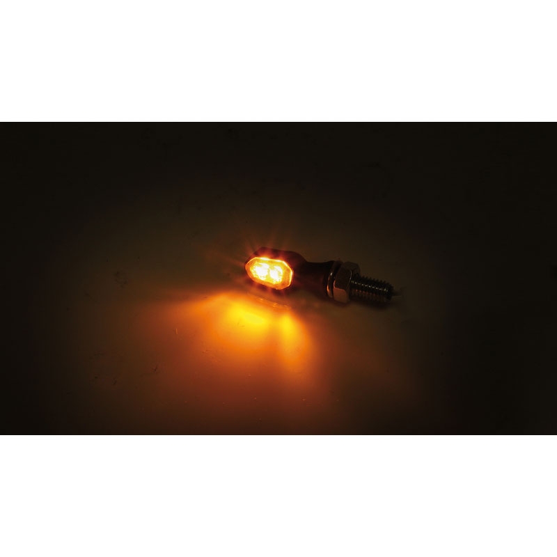 Highsider Smart Crumb LED motoros irányjelzők fekete-füstös