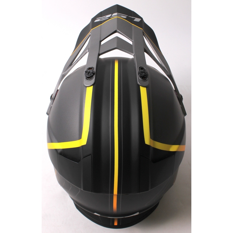 Enduro sisak LS2 MX436 Pioneer Element fekete matt - Ii.class