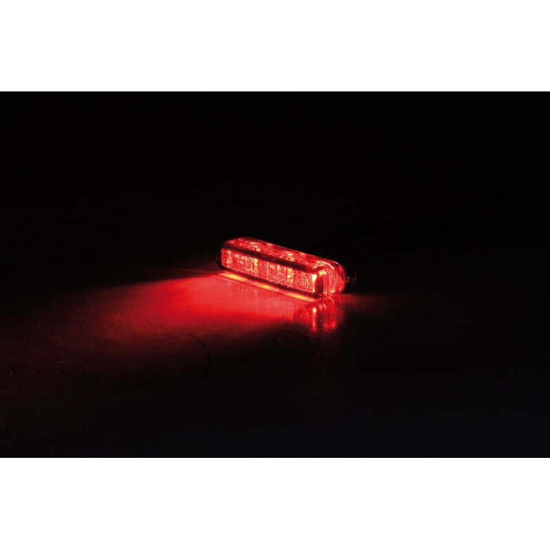 Highsider Smart Shorty 2 Pro hátsó lámpa motorhoz füstös szürke