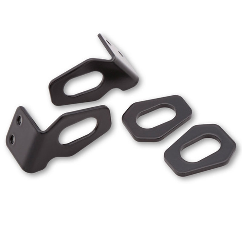 Highsider Pro tartó eredeti irányjelzőkhöz Honda motorok rendszámtáblájához fekete (pár)