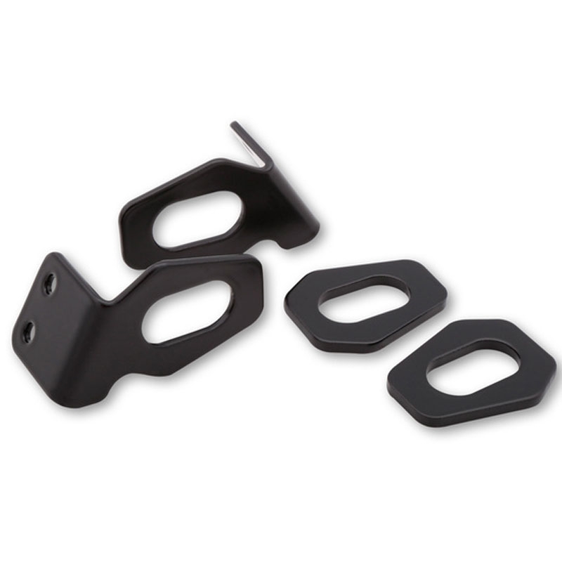 Highsider Pro tartó eredeti irányjelzőkhöz Honda motorok rendszámtáblájához fekete (pár)