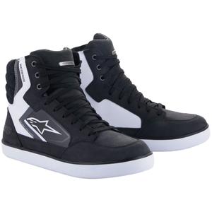 Alpinestars J-6 Waterproof 2025 motoros cipő fekete-fehér