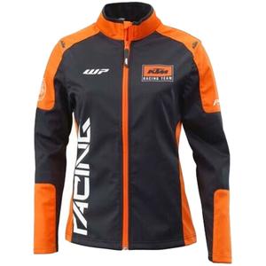 KTM Team női softshell kabát fekete-narancssárga
