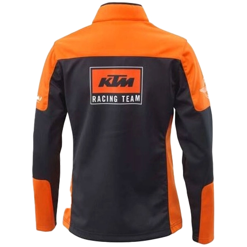 KTM Team női softshell kabát fekete-narancssárga