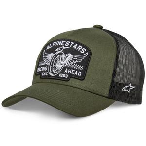 Alpinestars Heritage Patcher siltes sapka zöld-fekete
