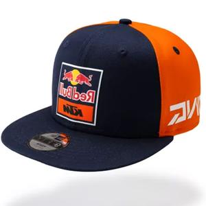 KTM Flat Cap gyerek siltes sapka kék-narancssárga