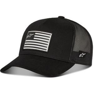 Alpinestars Flag Snap Hat siltes sapka fekete