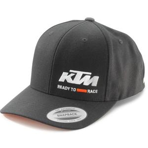 KTM Racing siltes sapka fekete