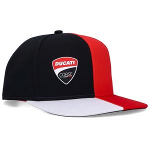 Ducati Flat Cap sapka piros-fekete-fehér