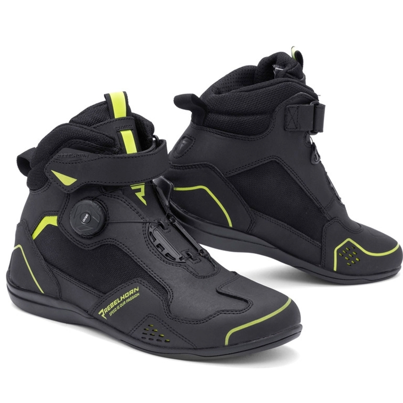 Rebelhorn Spark II motoros cipő fekete-fluo sárga