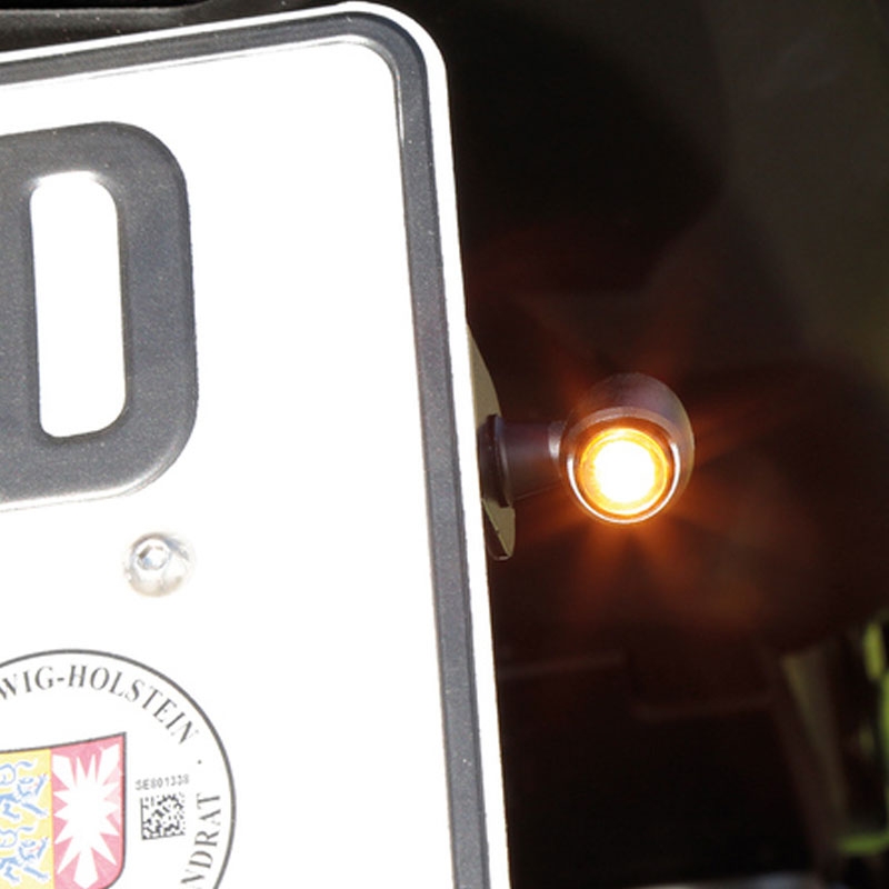 Highsider Nova LED Indicator LED irányjelzők matt fekete 2 db