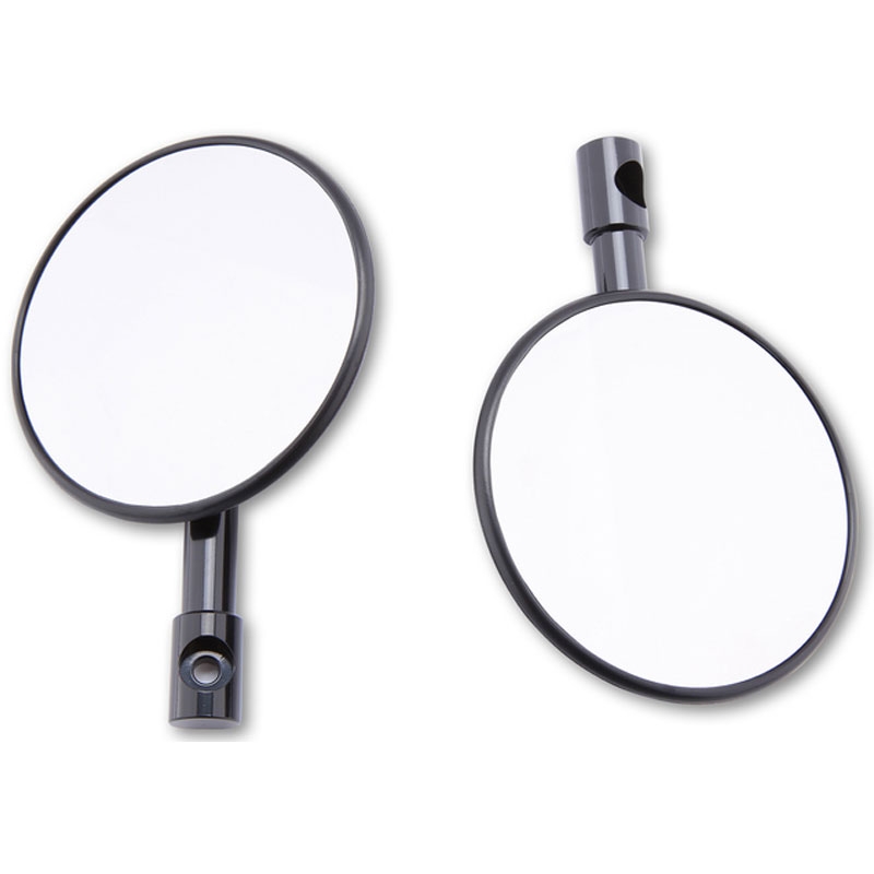 Highsider Smart Superbike tükör kormányvégekre fekete 2 db