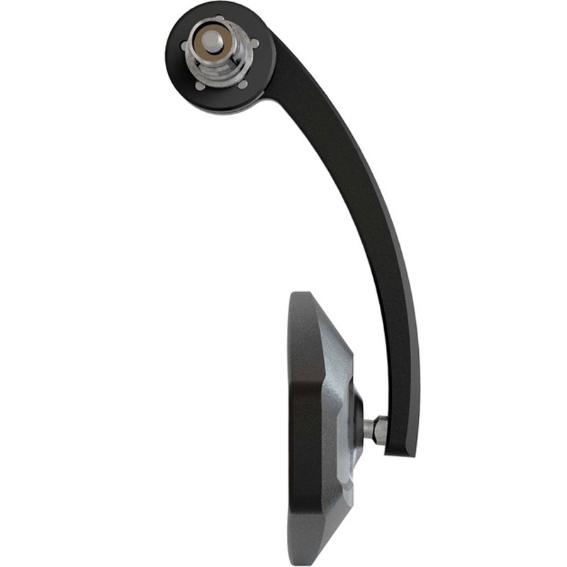 Highsider Booster 2 EVO tükör kormányvégekre fekete