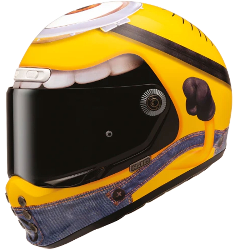 HJC V10 Stuart Minions MC3 zárt motoros bukósisak sárga-kék