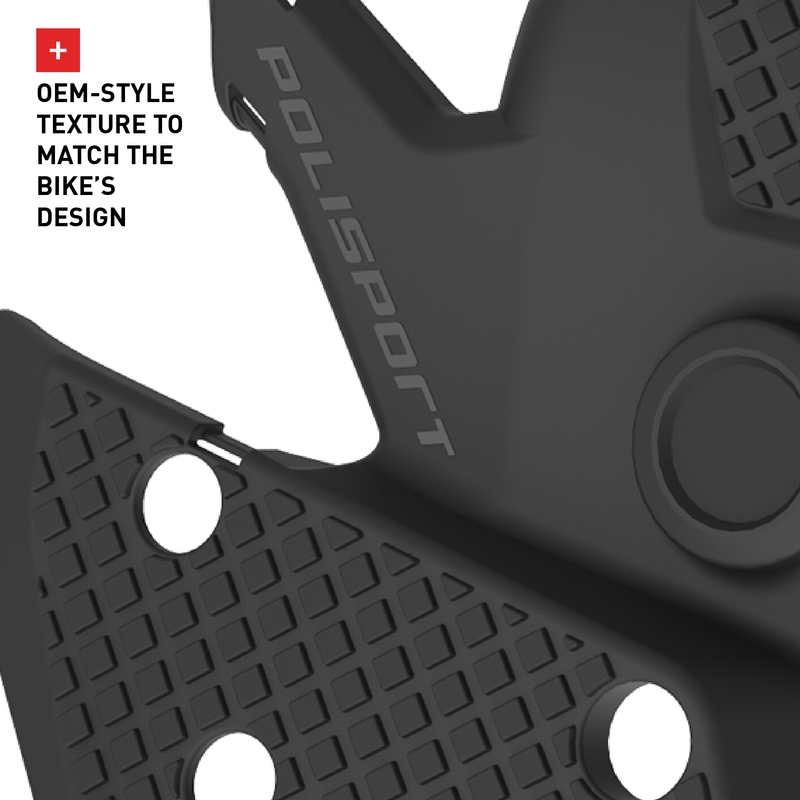 Frame protector POLISPORT PERFORMANCE fekete