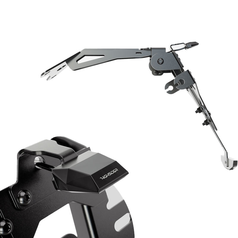 Highsider Akron RS PRO Aprilia rendszámtáblatartó világítással fekete