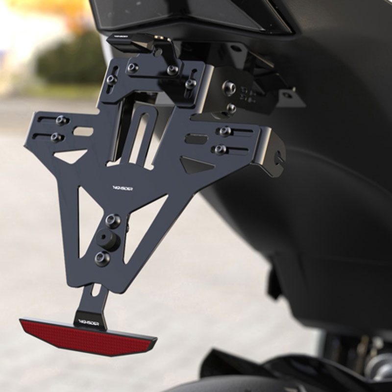 Highsider Akron RS PRO KTM 990 SUPER DUKE rendszámtáblatartó világítással fekete