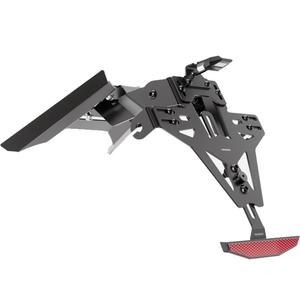 Highsider License Akron RS PRO KTM 1290 SUPER DUKE GT ABS rendszámtáblatartó világítással fekete