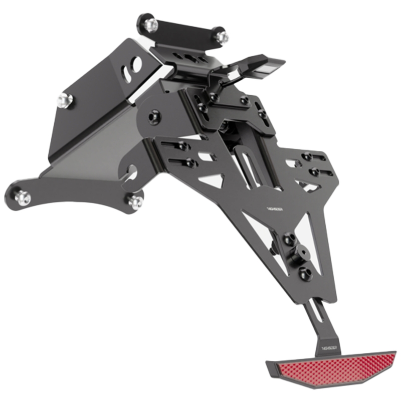 Highsider Akron RS PRO HUSQVARNA 701 rendszámtáblatartó világítással fekete