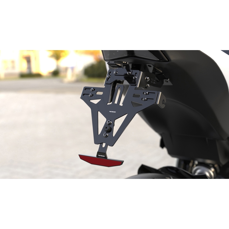Highsider Akron RS PRO Kawasaki Ninja ZX-10 R rendszámtáblatartó világítással fekete