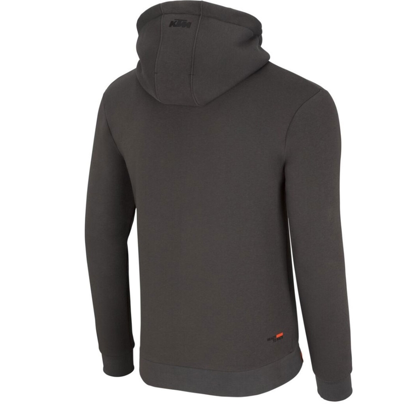 KTM Essential Hoodie pulóver sötétszürke