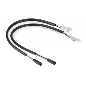 Plug&Play wiring kit for turn signals PUIG 20791N fekete front and rear