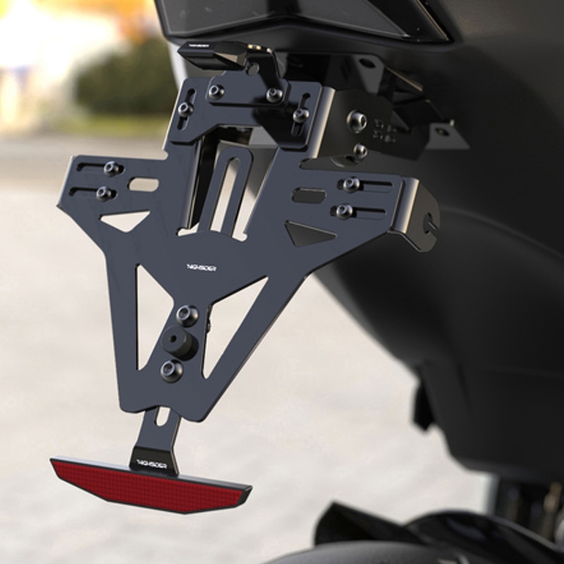 Highsider Akron RS PRO Ducati Panigale és Streetfighter rendszámtáblatartó világítással fekete