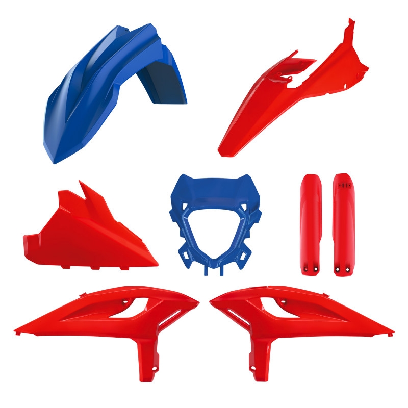 Dugattyú készlet POLISPORT Blue/Red