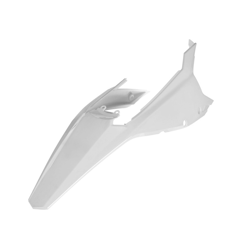Rear Fender + Side Panels POLISPORT fehér