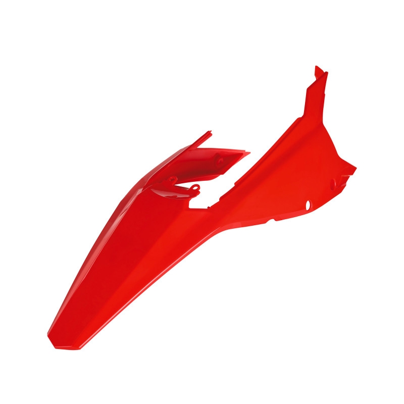 Rear Fender + Side Panels POLISPORT piros