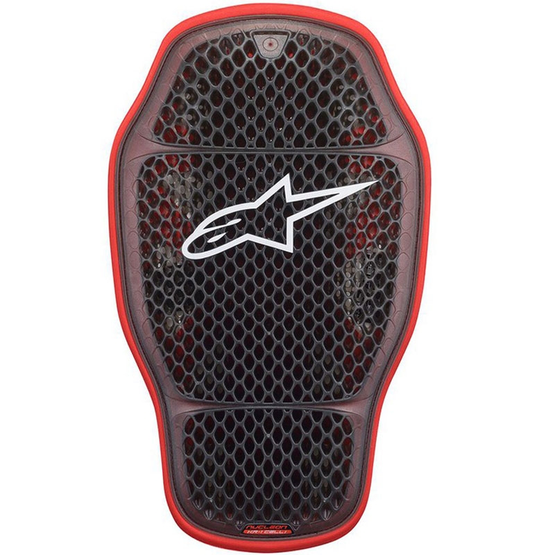 Alpinestars Nucleon KR-1 CELLi CE 2 gerincvédő átlátszó-szürke-piros
